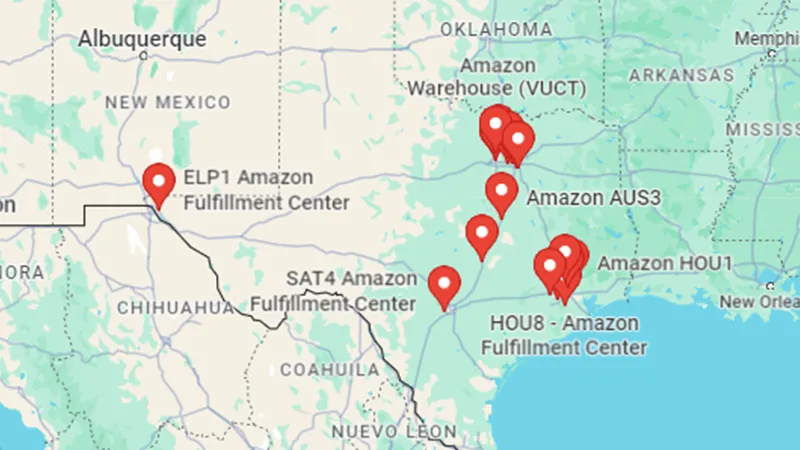 Amazon FBA Warehouses in Texas: Full List, Locations & Seller Guide