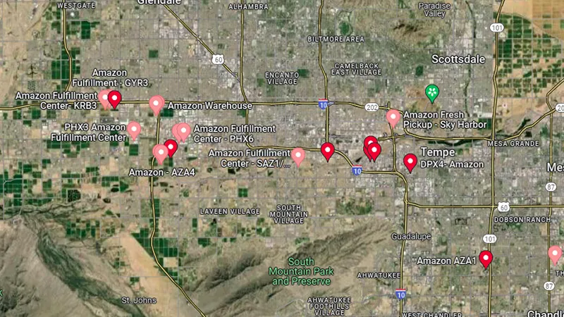 Amazon Warehouse Locations in Arizona: FBA Guide