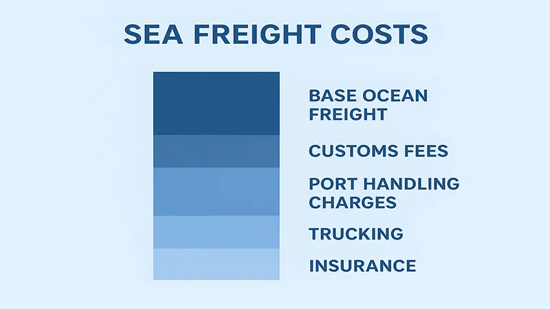Sea Freight from China to USA: A Guide to Costs & Transit Times