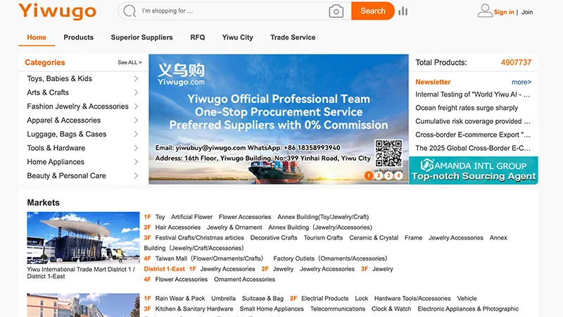 Top 10 Chinese Wholesale Websites: A Guide for U.S. Buyers (2025)