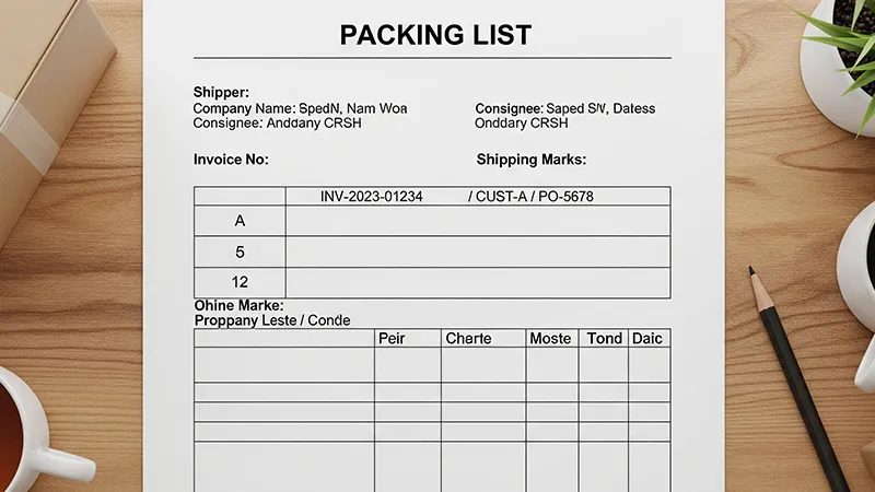 What is a Packing List? A Guide to Format & Use in Shipping