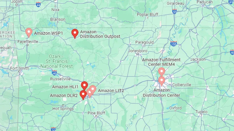 Amazon Warehouse Locations in Arkansas: A Complete FBA Guide