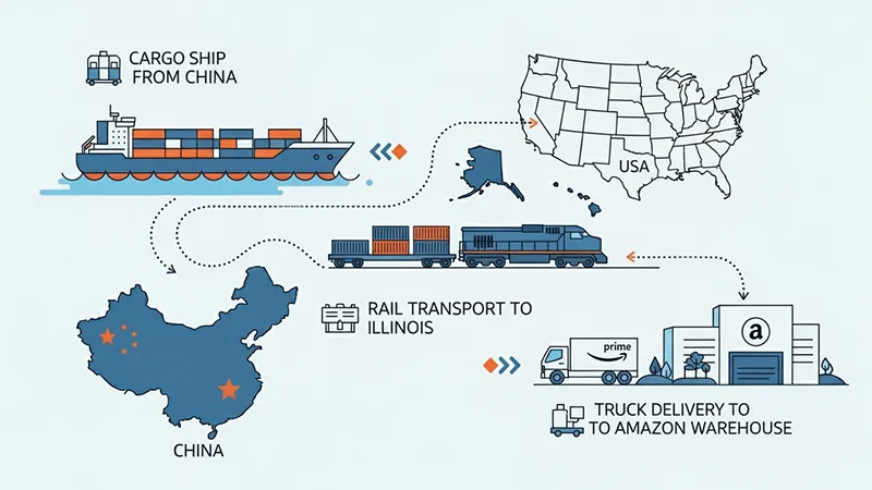 Amazon Warehouse Locations in Illinois: Full List & FBA Guide