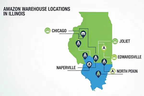 Amazon Warehouse Locations in Illinois: Full List & FBA Guide
