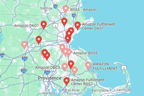 Amazon Warehouse Locations in Massachusetts: Full Guide for FBA Sellers