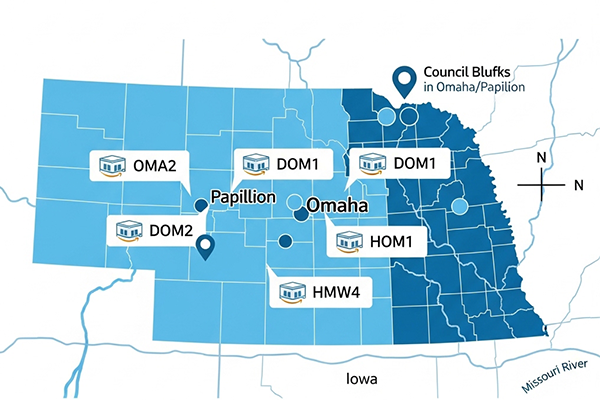 Amazon Warehouse Locations in Nebraska: Complete FBA Guide