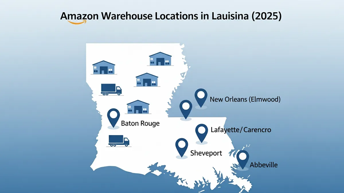 Amazon Warehouse Locations in Louisiana: An FBA-Focused Guide (2025)