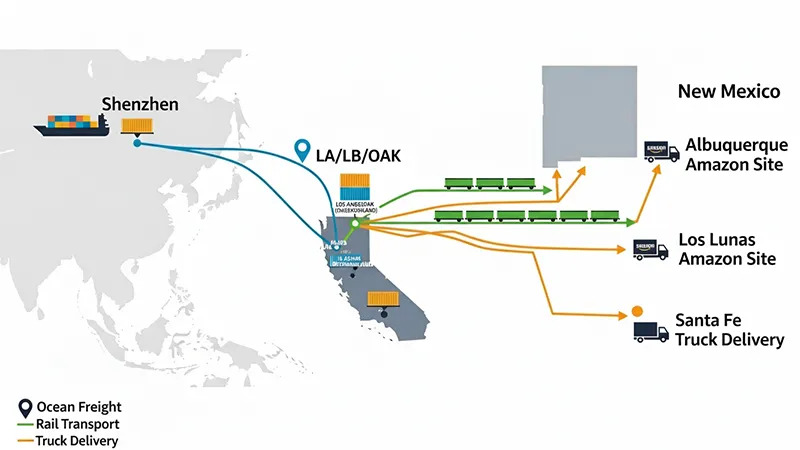 Amazon Warehouse Locations in New Mexico: Map& FBA Guide