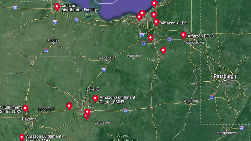 Amazon Warehouse Locations in Ohio FBA Seller’s Guide
