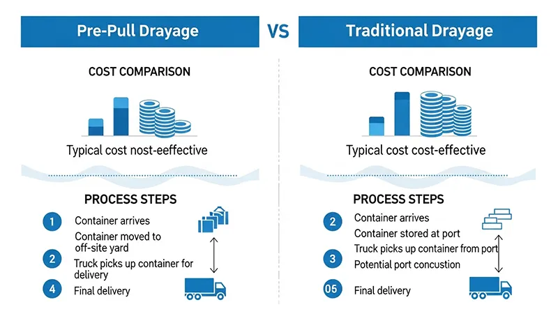 What Is Pre-Pull Trucking? Meaning, Fees & Benefits