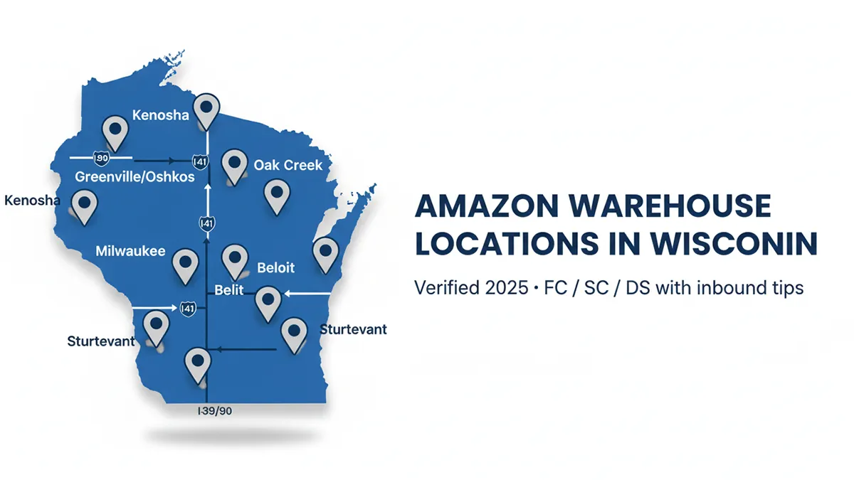 Amazon Warehouse Locations in Wisconsin (2025 Guide)