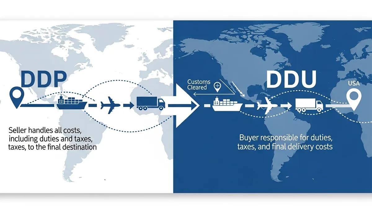 DDP vs DDU Shipping from China for Amazon Sellers