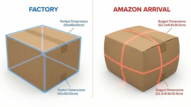 Amazon FBA Inbound Defect Fees: Carton Bulging & Penalties