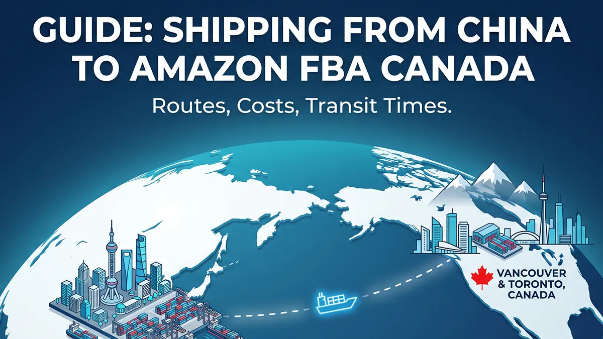 Shipping from China to Amazon FBA Canada: 2026 Guide