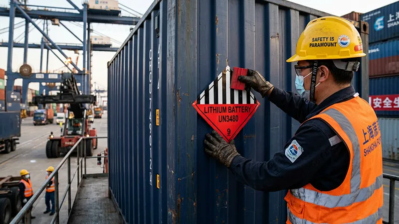 Shipping Lithium Batteries by Sea Freight from China to USA