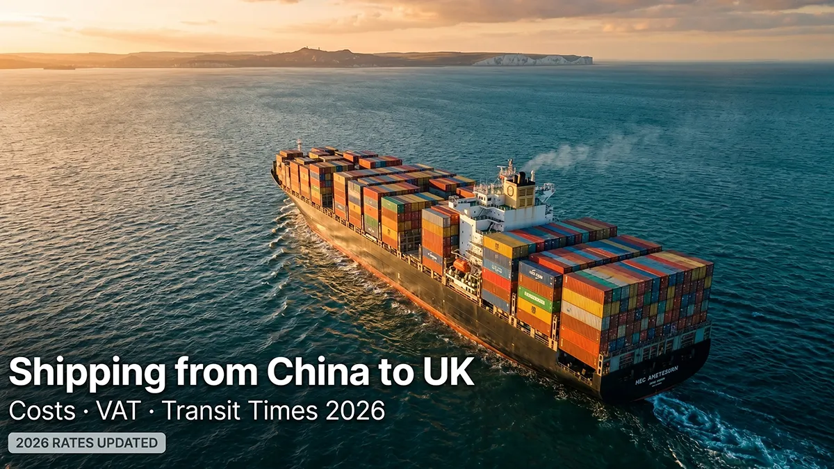 Shipping from China to UK: Costs, VAT & Transit