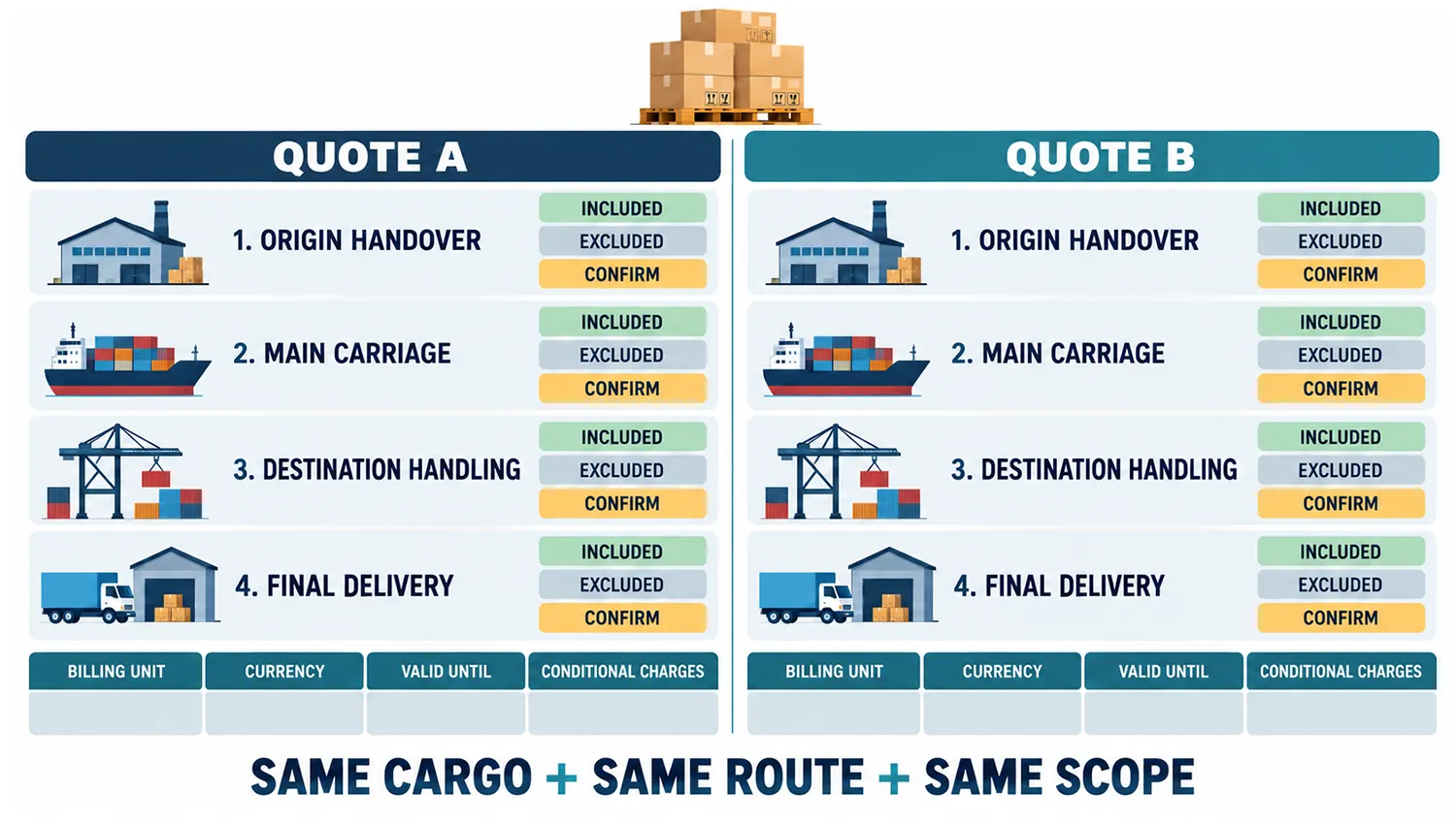 Shipping Quote from China to USA: What Is Included?
